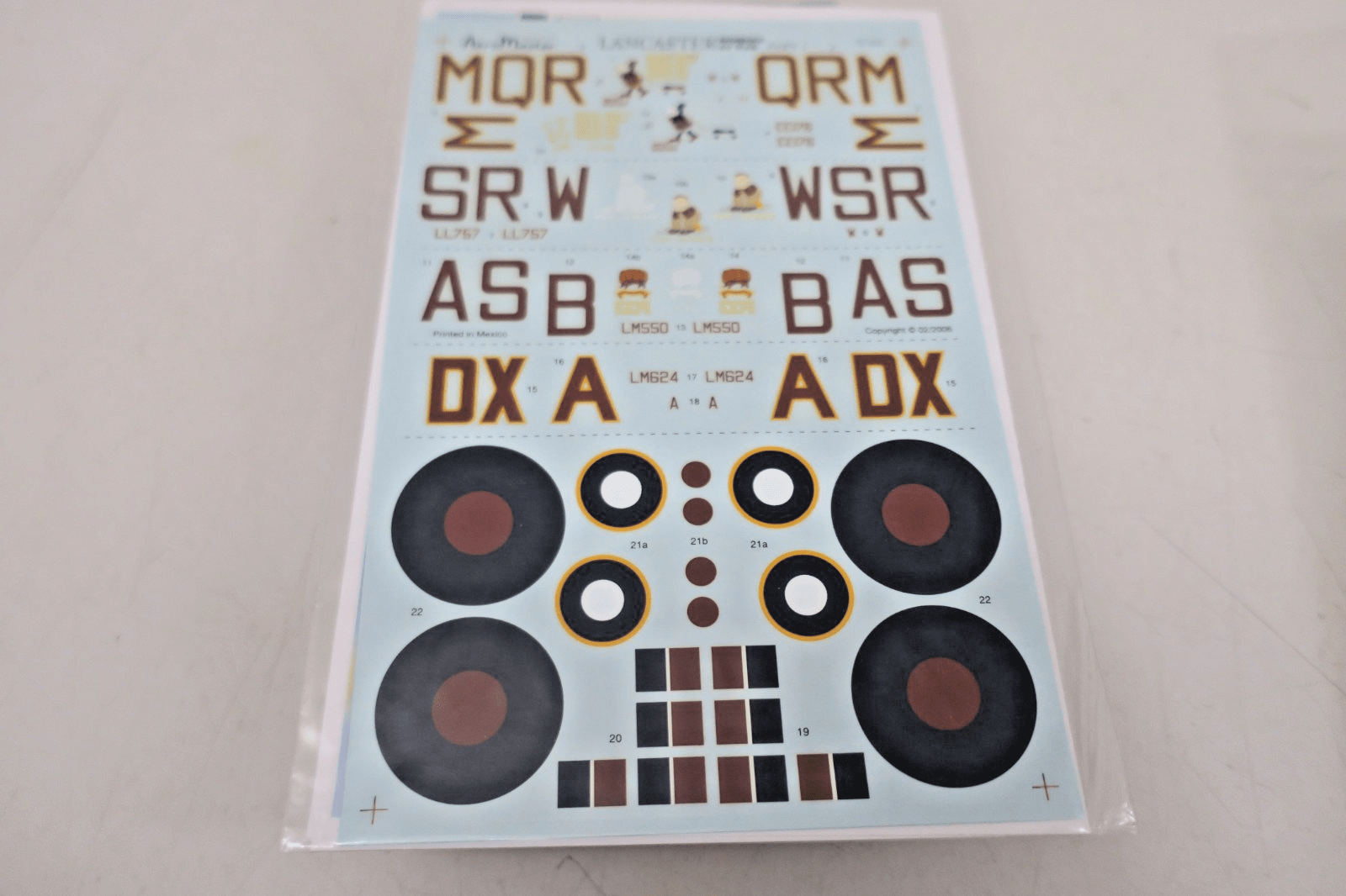 Aeromaster Decals 72 - 223 Lancaster Bombers At War Part 1 - WISE GUYS HOBBIES LLC