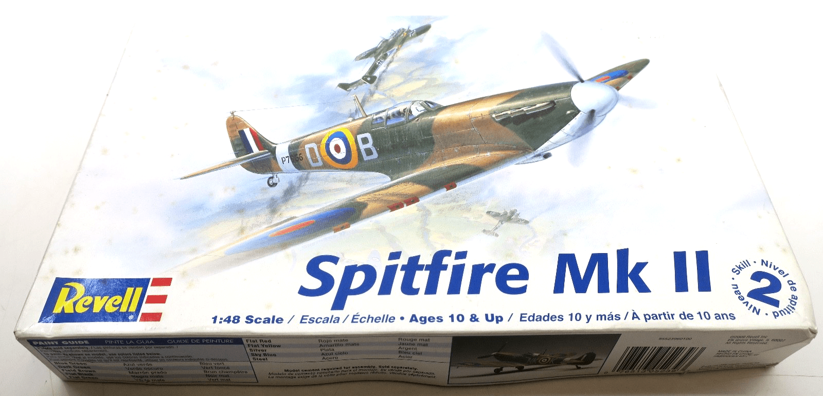 Revell 1/48 Spitfire Mk II Model Kit 85 - 5239 - WISE GUYS HOBBIES LLC