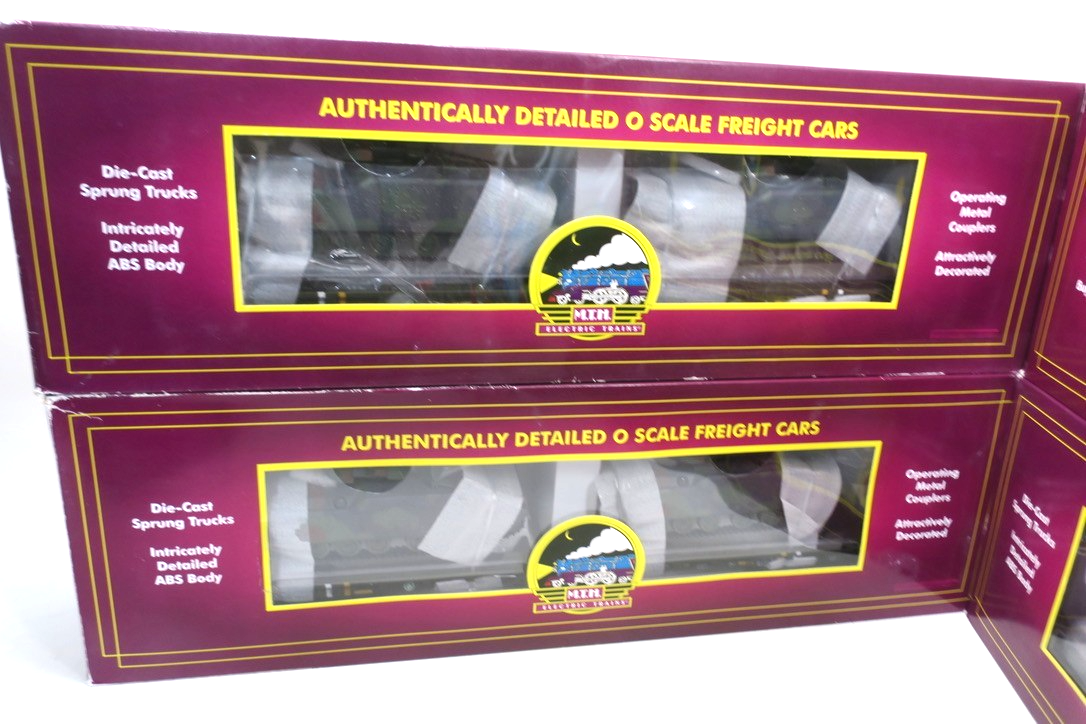 MTH 20 - 92281 O Scale Premier 4 - Car 60' Flat Car w/(2) M60 Tanks U.S. Army - WISE GUYS HOBBIES LLC
