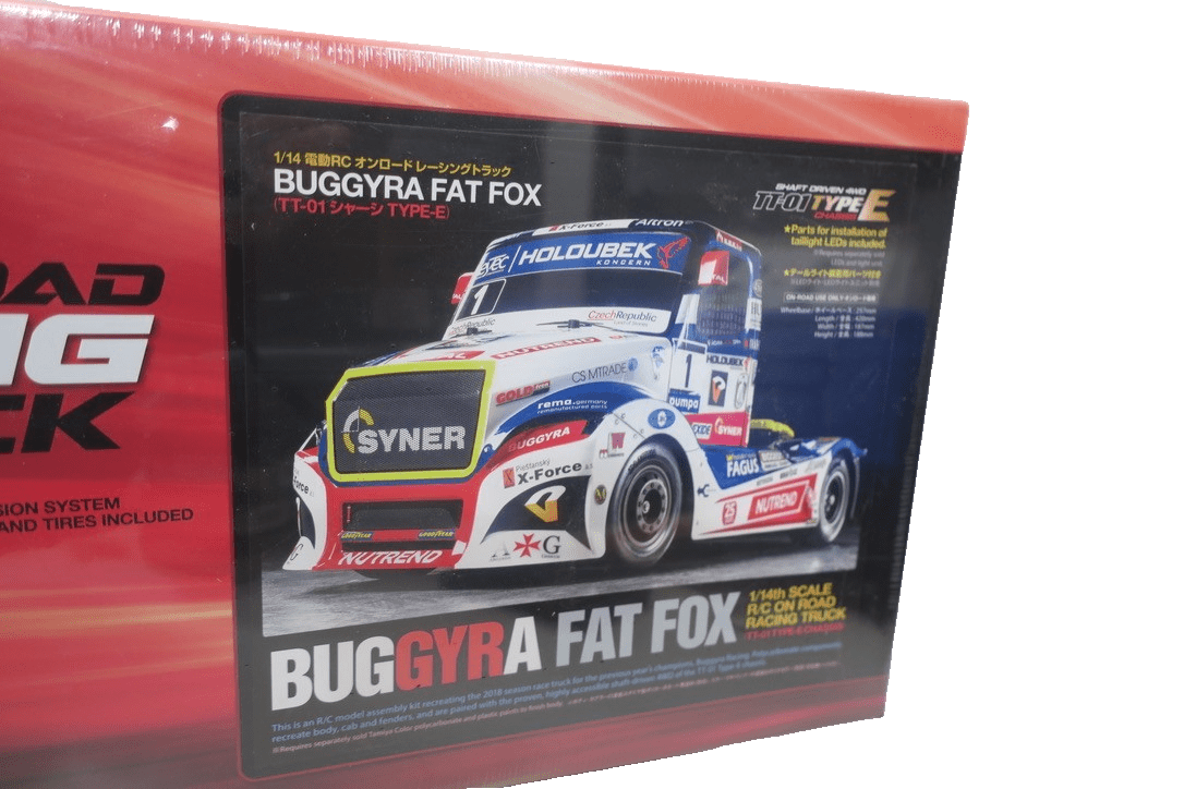 Tamiya 1/14 Scale Electric RC Car Series No. 661 BUGGYRA FAT FOX TT - 01 Chassis - WISE GUYS HOBBIES LLC