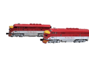 MTH O Scale Premier EMD F - 3 AA Diesel Set Texas Special MT - 2084LP 3 Rail - WISE GUYS HOBBIES LLC