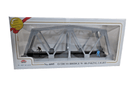 Model Power O - 027 GAUGE High Truss Bridge w/2 Painted Figures  6095 NEW - WISE GUYS HOBBIES LLC