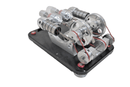 Sunnytech Hot Air Stirling Engine (2 - Cylinder) Power Generator M14 - 22 - D - WISE GUYS HOBBIES LLC