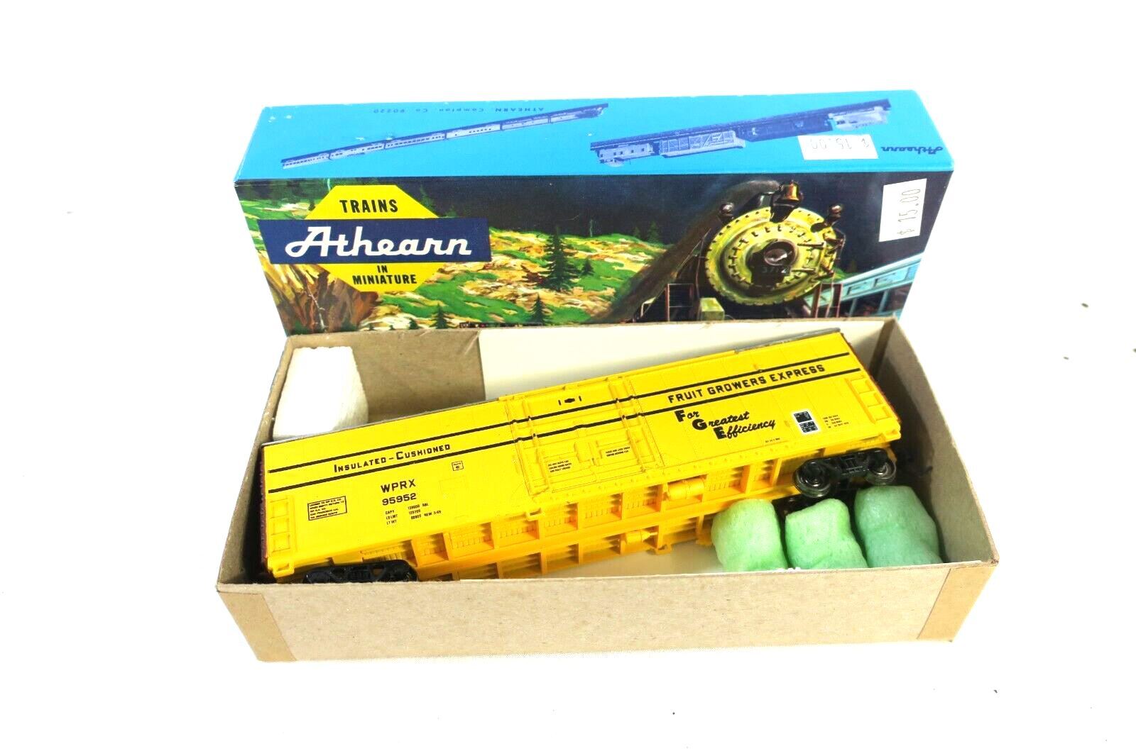 Athearn 1633 Fruit Growers Express HO Train Outside Braced Reefer Car Kit 11432 - WISE GUYS HOBBIES LLC