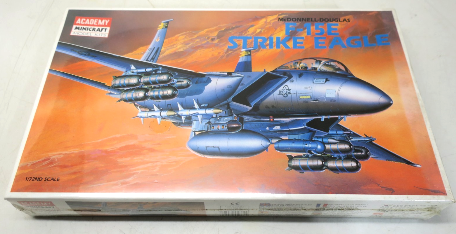 Academy 1/72 F - 15E Strike Eagle Model Kit 2110 SEALED - WISE GUYS HOBBIES LLC