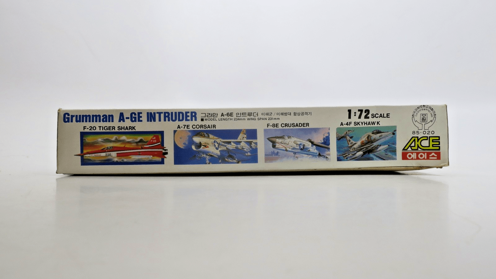 Vintage ACE 1/72 Grumman A - 6E Intruder Model Kit - WISE GUYS HOBBIES LLC