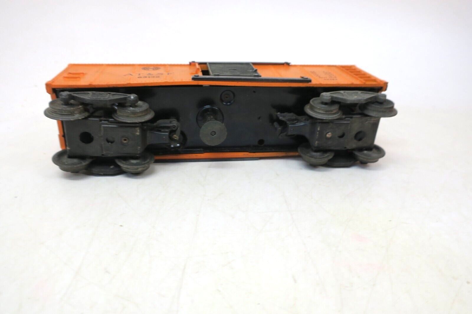 Postwar O Lionel 3464 S.F. Operating Boxcar A.T. & S.F. w Original Box Exc 63132 - WISE GUYS HOBBIES LLC