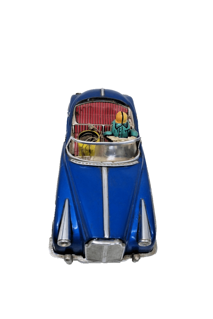 Vintage - Tin Battery Operated “Photoing on Car” Toy - Original Box - 1960's - WISE GUYS HOBBIES LLC