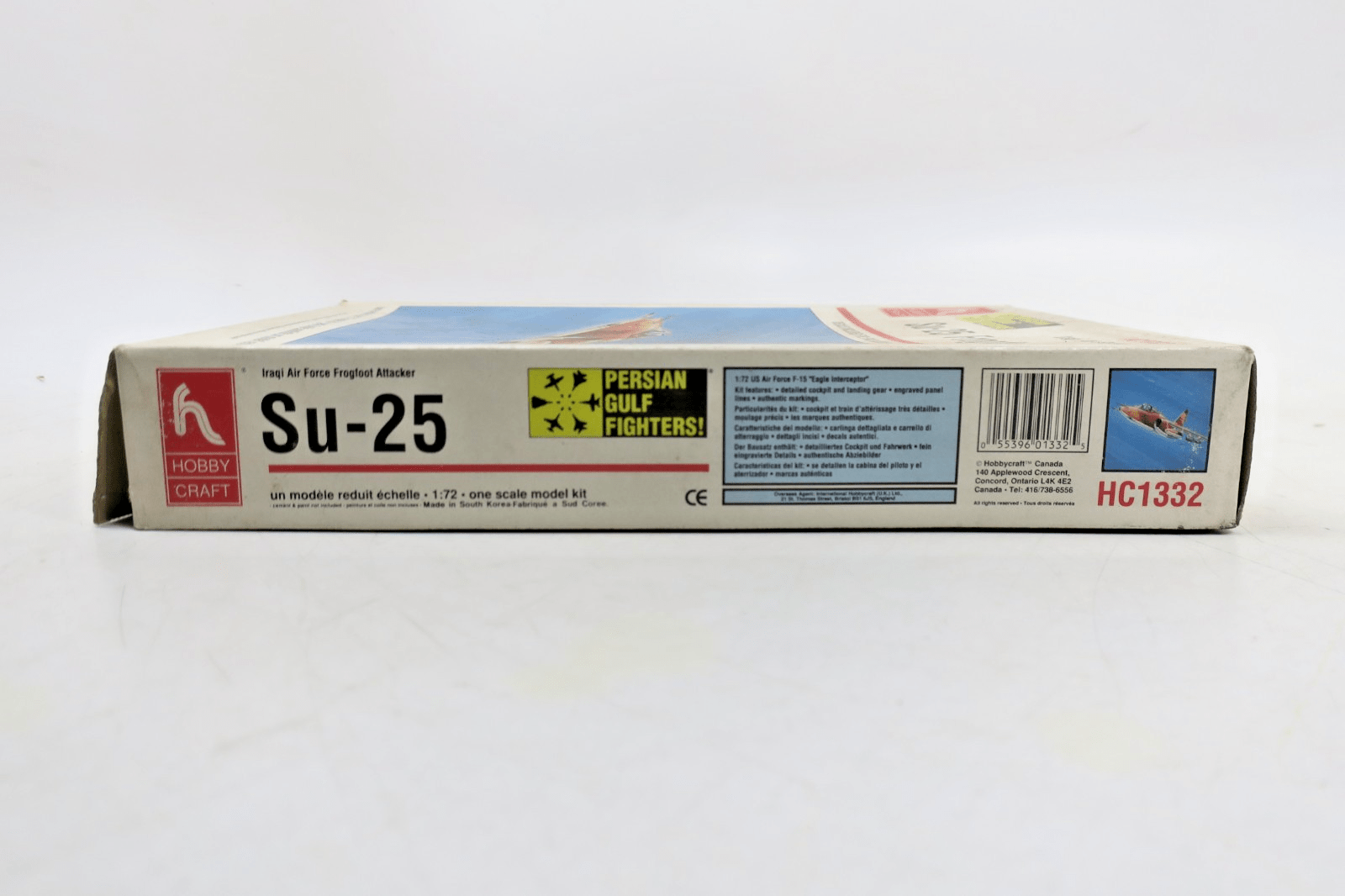 Hobby Craft 1/72 Iraqi Air Force SU - 25 Frogfoot Model Kit HC1332 - WISE GUYS HOBBIES LLC