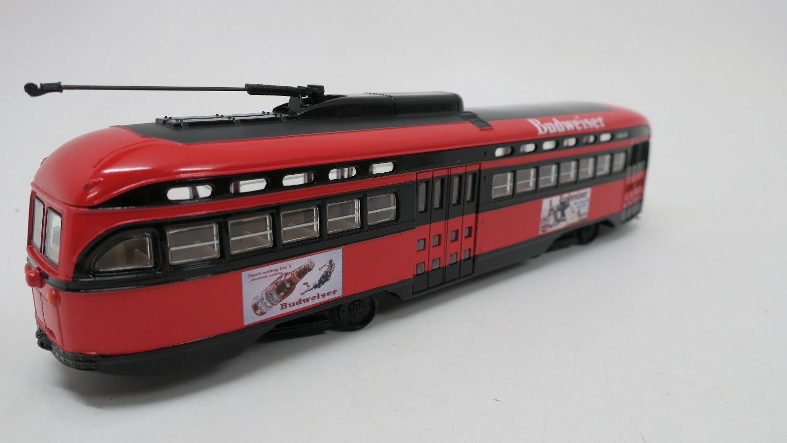 Corgi PCC Streetcar Budweiser "Ballpark" 1:50 scale Die-cast US55022 - WISE GUYS HOBBIES LLC