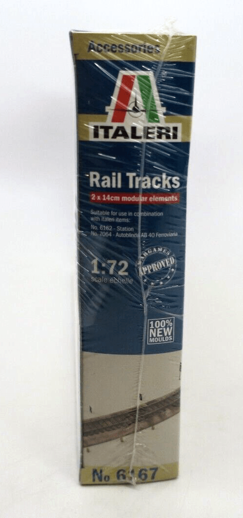 Italeri 6167 1/72 RAIL TRACKS - WISE GUYS HOBBIES LLC