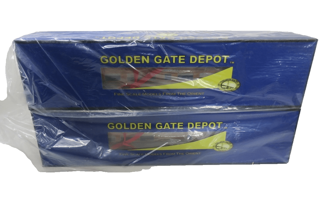 Golden Gate Depot DRGW PROSPECTOR CARS Set of 8 (O Scale Aluminum) - WISE GUYS HOBBIES LLC