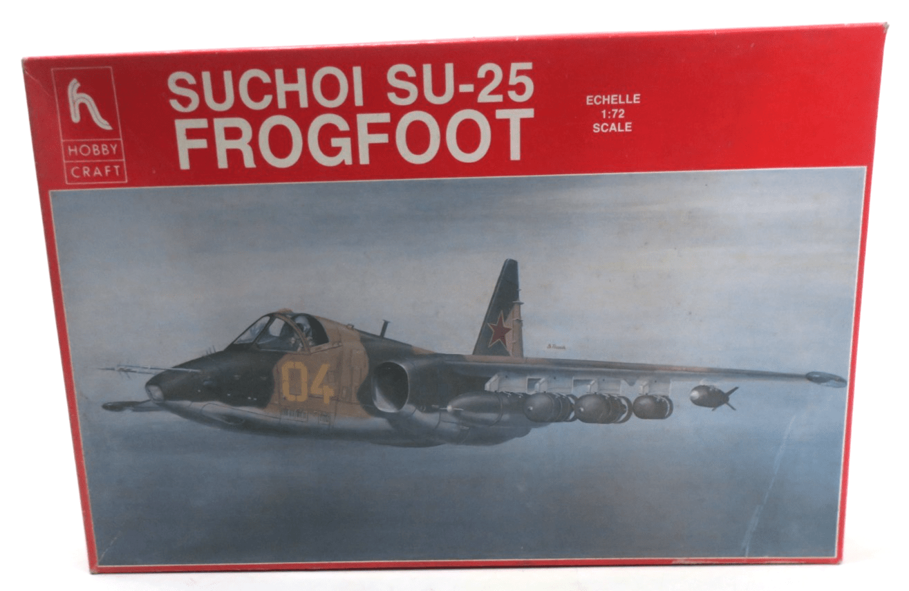 Hobby Craft 1/72 Suchoi SU - 25 Frogfoot Model Kit HC1382 - WISE GUYS HOBBIES LLC