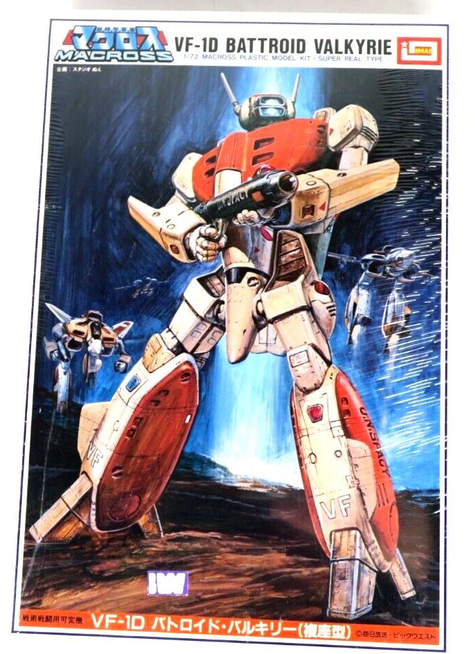 New IMAI 1/72 Macross Battroid Valkyrie VF-1D B-1307 (D20) - WISE GUYS HOBBIES LLC