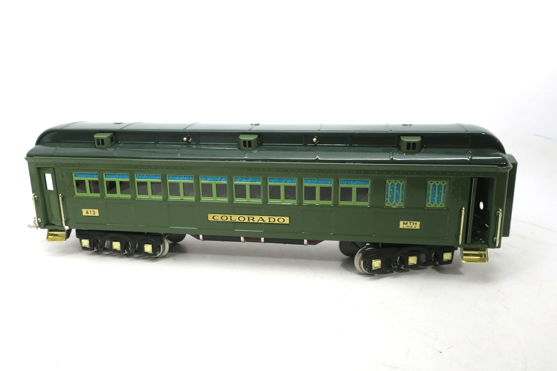 MTH STANDARD GAUGE 10-1078B STATE CAR COACH "COLORADO" 413 PASSENGER CAR - WISE GUYS HOBBIES LLC