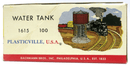 Bachmann Plasticville Water Tank 1615 Grey-Black Tank Brown-Black Roof - WISE GUYS HOBBIES LLC