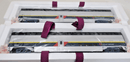 MTH RailKing 20 - 6675 Amtrak California 2 Car Super Liner Coach Set - WISE GUYS HOBBIES LLC