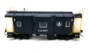 HO Brass Overland #4205.1 Baltimore & Ohio I-12 Modernized Caboose #C2457 (Blue)