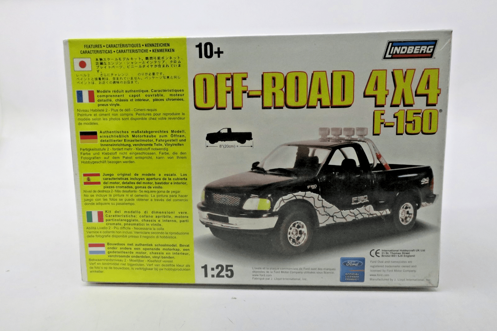 Lindberg 1/25 Off-Road 4X4 F-150 Plastic Model Kit 72177 SEALED - WISE GUYS HOBBIES LLC