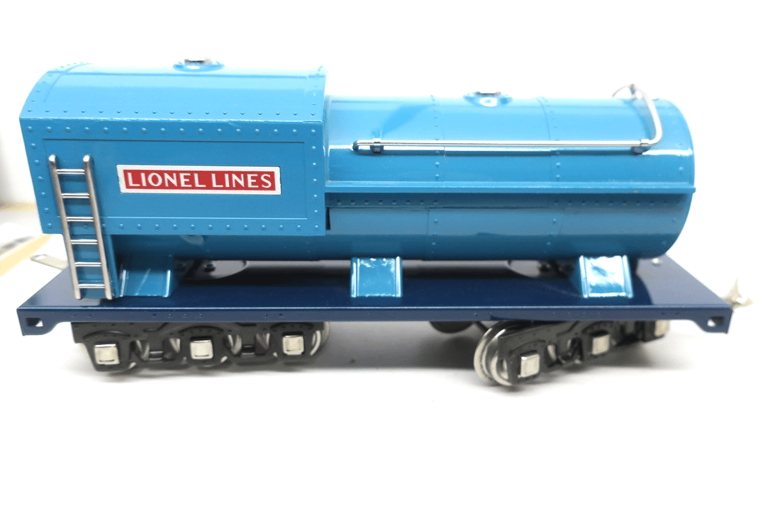 MTH Standard Gauge Tinplate Two Tone Blue Nickel 400E Steam Engine Blue Comet - WISE GUYS HOBBIES LLC
