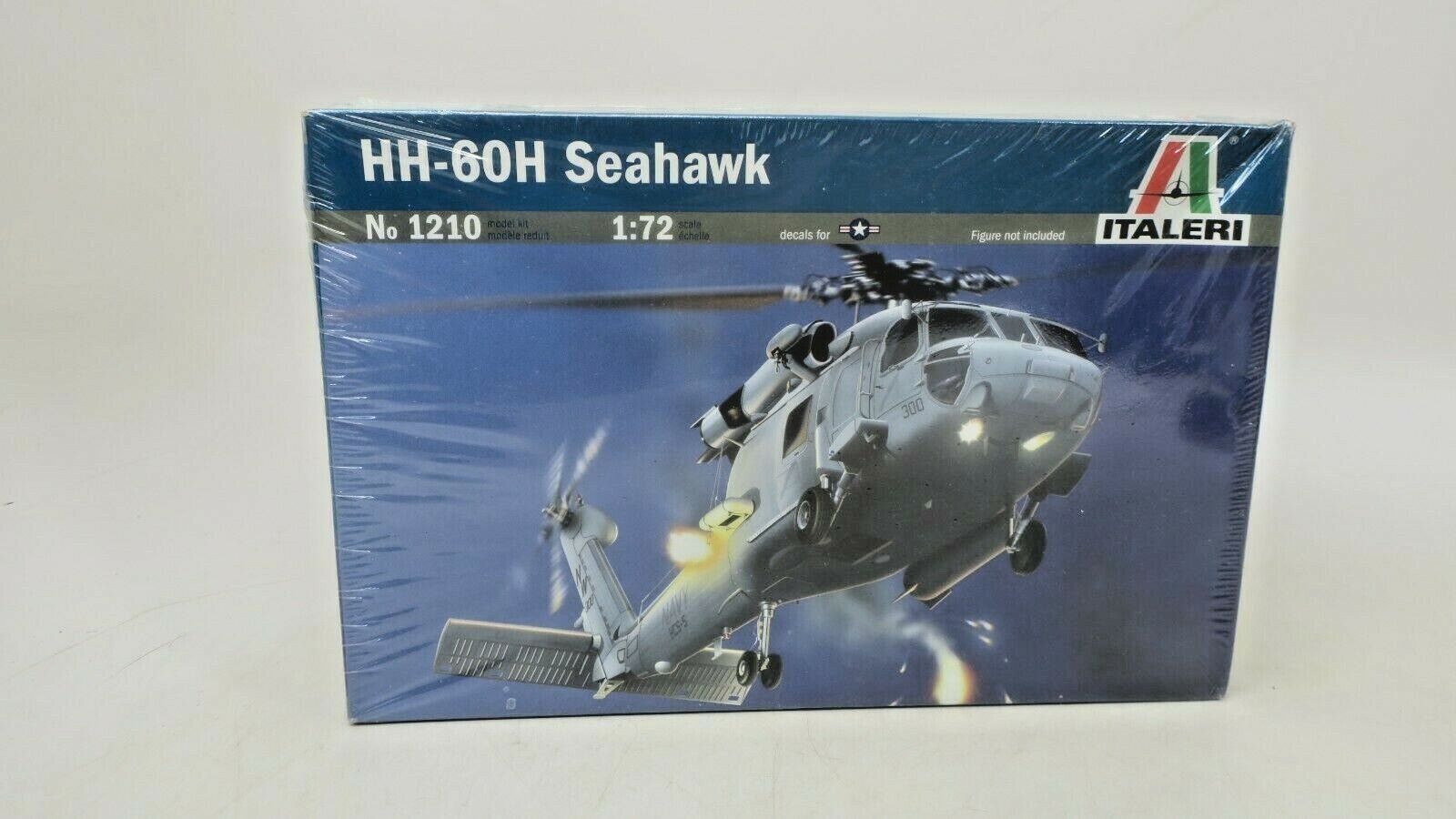 2000 Italeri 1:72 Scale HH-60H SeaHawk Combat Rescue Helicopter [1210] Sealed - WISE GUYS HOBBIES LLC