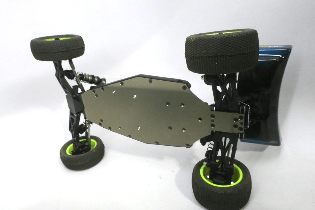 Team Losi Racing 22DC 5.0 1/10 2wd Buggy Roller Slider Chassis - WISE GUYS HOBBIES LLC
