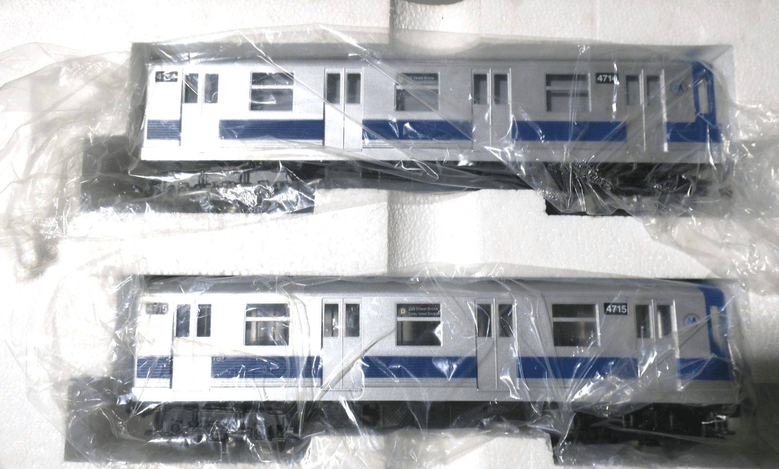 Railking By MTH 1970 4 Car Subway Set New York Transit 30 - 2122 - 1 w/Proto - Sound - WISE GUYS HOBBIES LLC