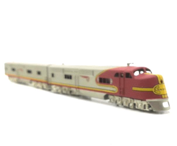 Oriental Limited N-Scale Brass E1A/E1B AB Set Santa Fe ATSF Plated - WISE GUYS HOBBIES LLC