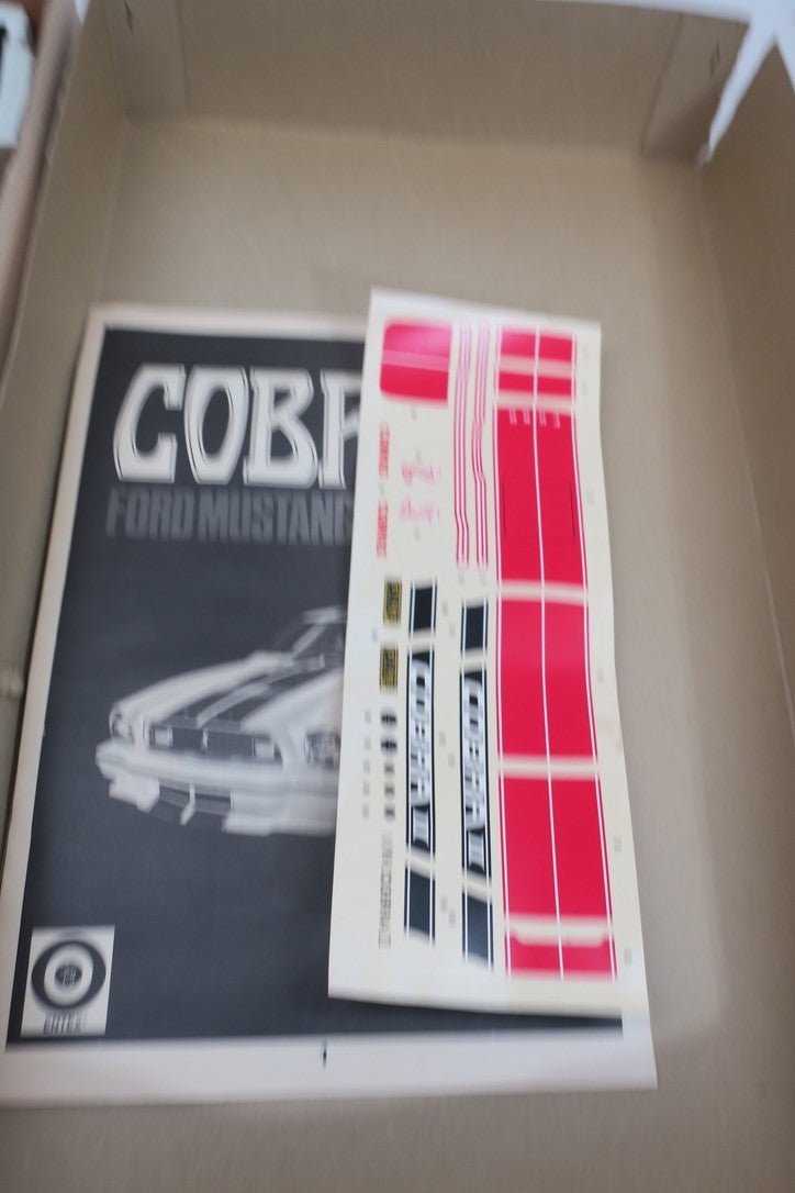 Vintage ENTEX 1/16 Scale FORD COBRA II Kit No. 9032 - WISE GUYS HOBBIES LLC