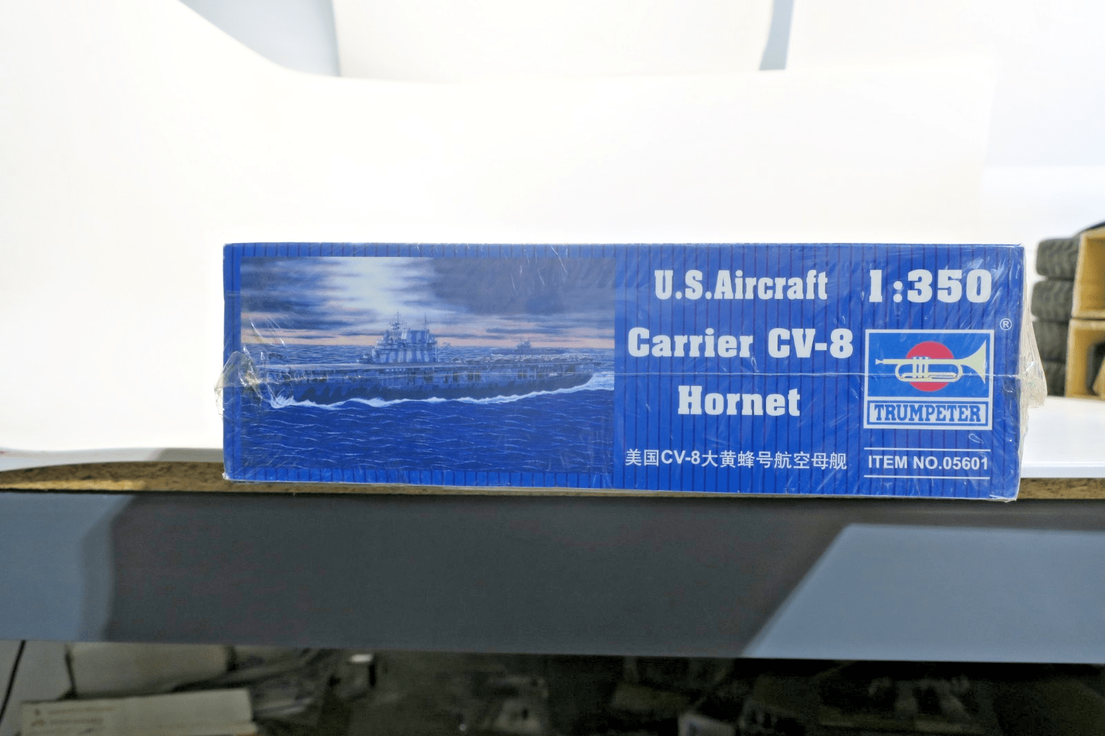 Trumpeter 1/350 U.S. Aircraft Carrier CV-8 Hornet Model Kit 05601 SEALED - WISE GUYS HOBBIES LLC
