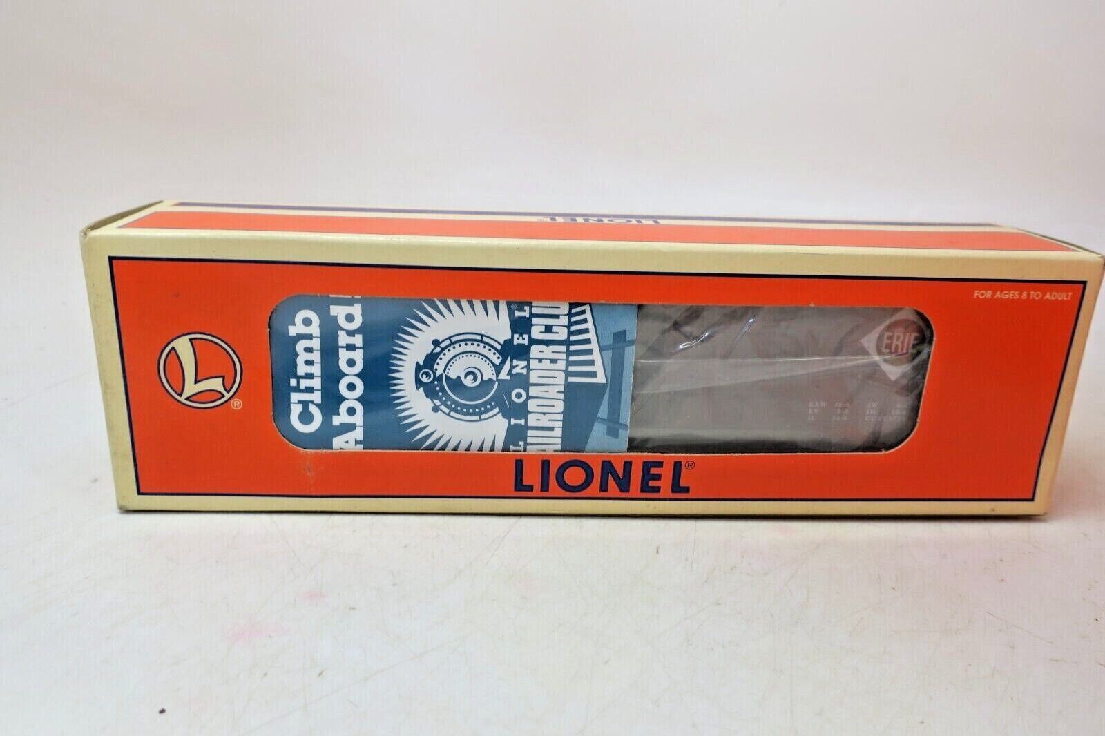 LIONEL 6-19283 6464-296 ERIE BOX CAR PROTOTYPE.. NEW IN THE BOX - WISE GUYS HOBBIES LLC