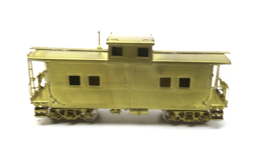 HO Overland Models OMI 1248 Brass Reading Steel Caboose - WISE GUYS HOBBIES LLC