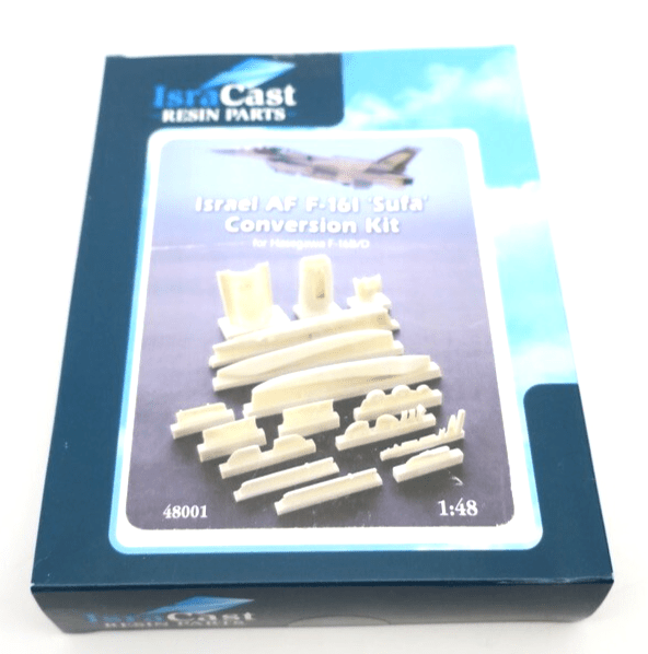 Isracast 1/48 48004 - 600 Gallon Fuel Tanks for F-16 Fighting Falcon (Hasegawa) - WISE GUYS HOBBIES LLC