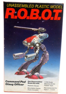 Testors ROBOTS 1/200 Command Pod Glaug Officer Model Kit 0015
