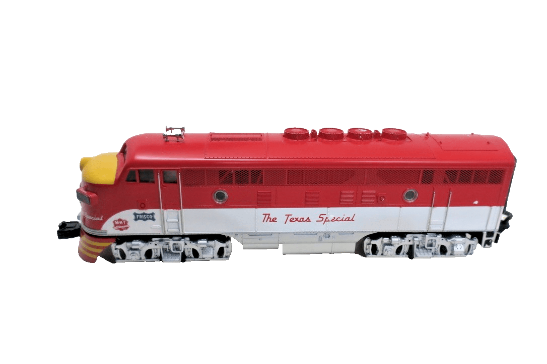 MTH O Scale Premier EMD F - 3 AA Diesel Set Texas Special MT - 2084LP 3 Rail - WISE GUYS HOBBIES LLC