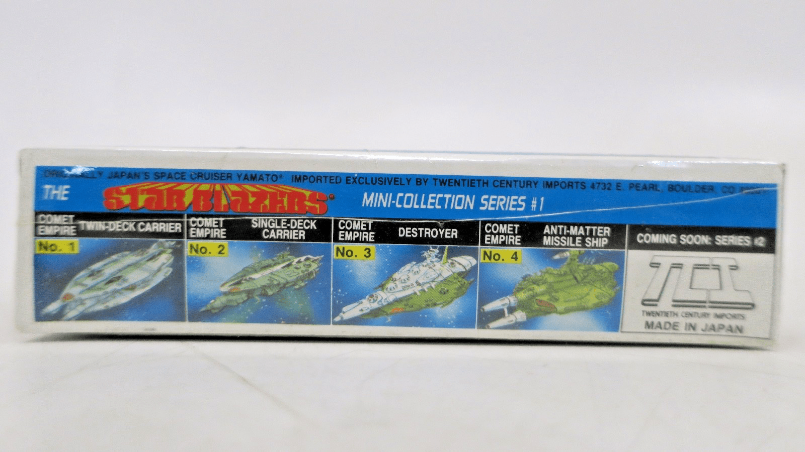 TCI Star Blazers Earth Defense Force Patrol Cruiser Mini Model Kit 5 - WISE GUYS HOBBIES LLC