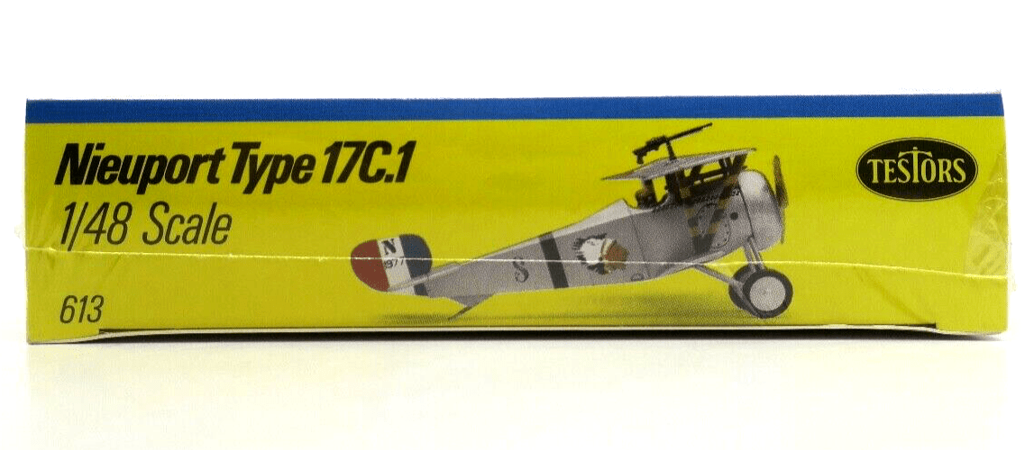 Testors 1/48 Nieuport Type 17C.1 Model Kit - WISE GUYS HOBBIES LLC