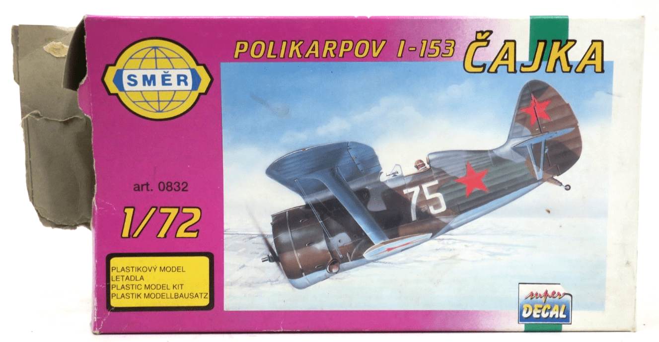 Smer 1/72 Polikarpov I - 153 Cajka Model Kit 0832 - WISE GUYS HOBBIES LLC