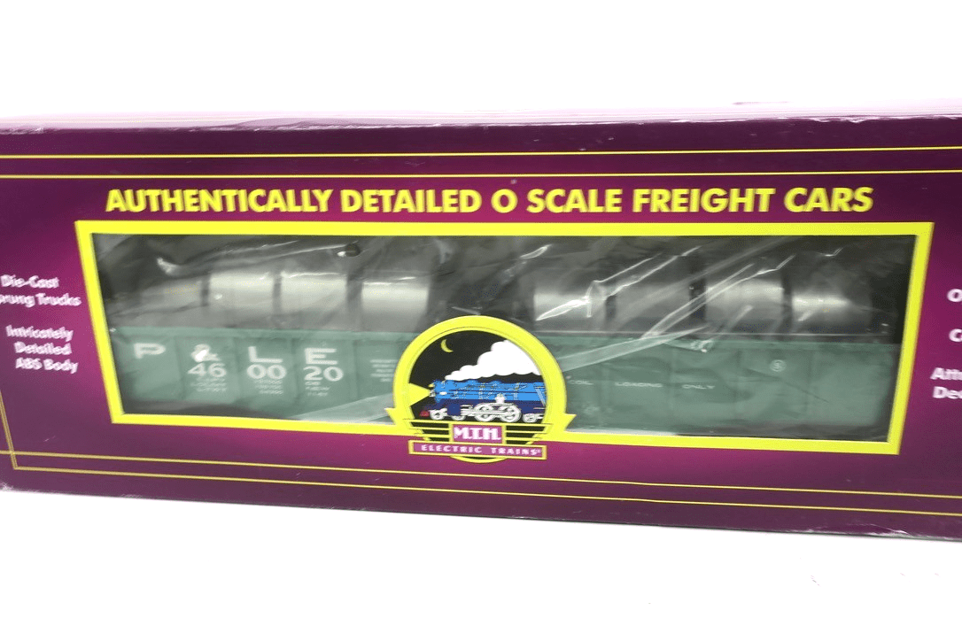 MTH PREMIER PITTSBURGH & LAKE ERIE GONDOLA CAR COIL STEEL LOAD 20-98844 O SCALE - WISE GUYS HOBBIES LLC