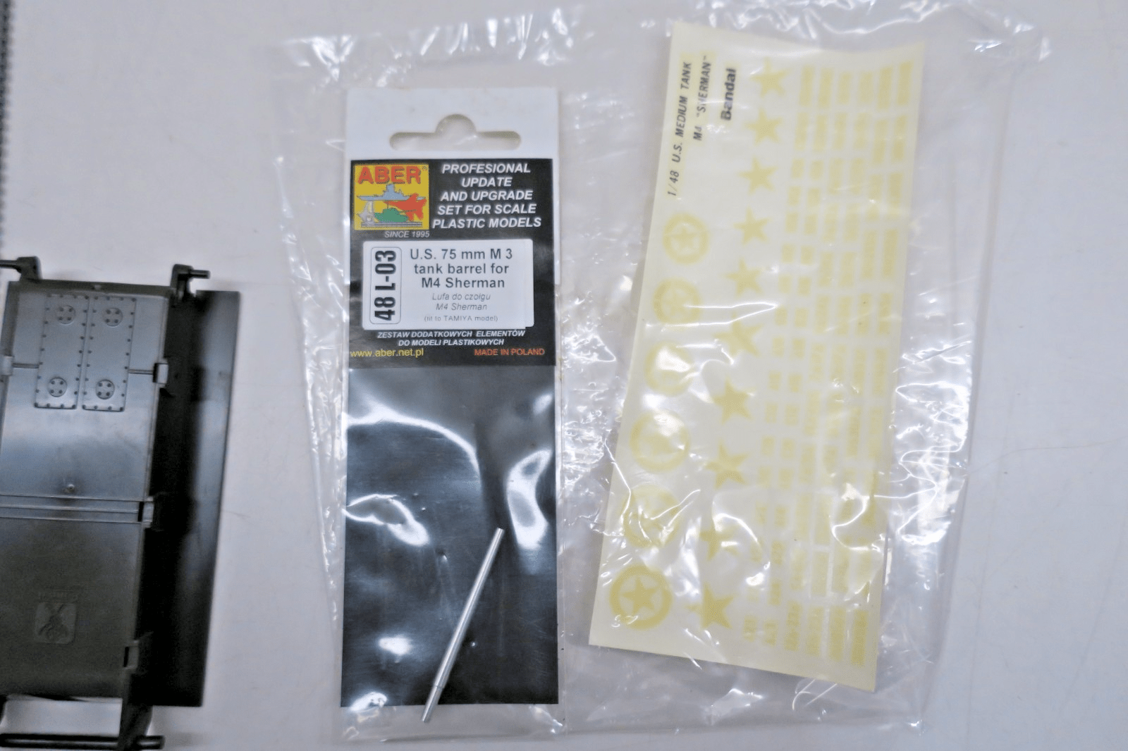 Bandai 1/48 M4A3 Sherman Tank Model Kit 058264 - WISE GUYS HOBBIES LLC