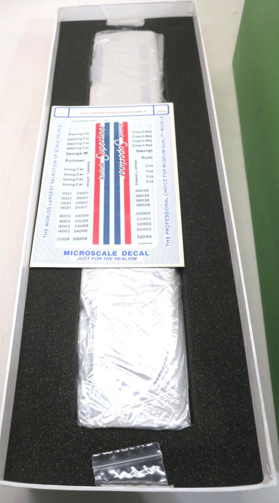 BRASS O Overland 2 rail Amtrak SuperLiner Dining passenger car 38012 OMI - 0748 - WISE GUYS HOBBIES LLC