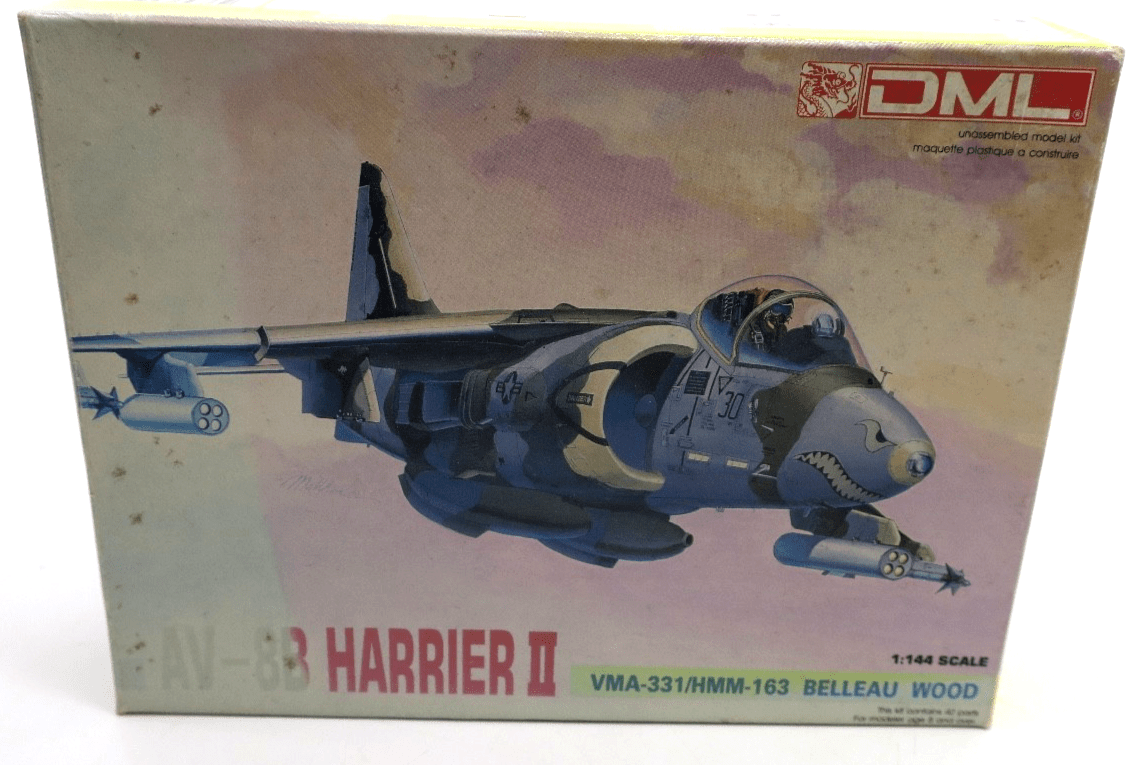 DML 1/144 AV-8B Harrier II Model Kit - WISE GUYS HOBBIES LLC