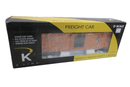 K - Line Trains K761 - 1232 ~ Jersey Central Lines Boxcar ~ 0/027 Scale - WISE GUYS HOBBIES LLC