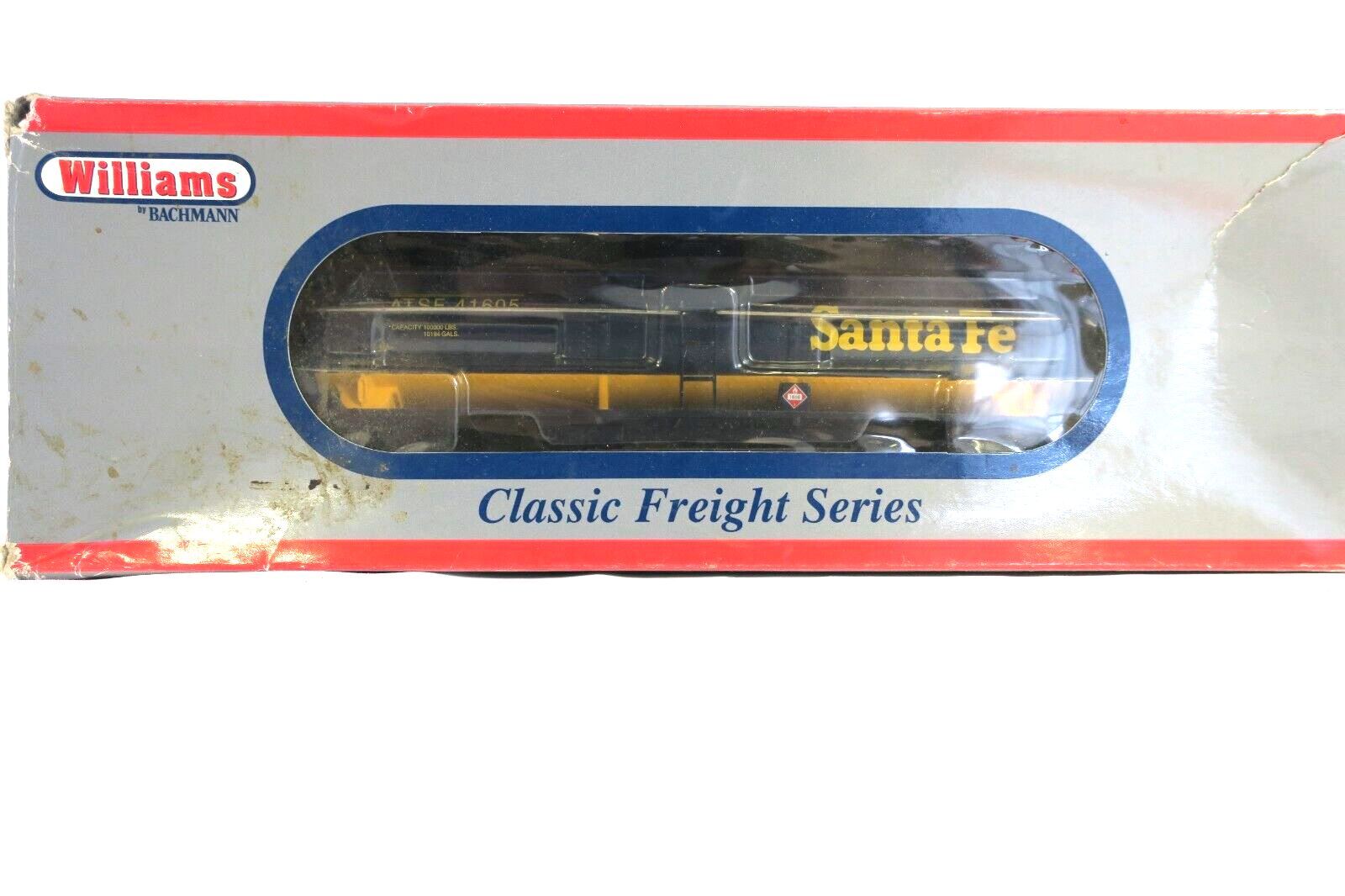 WILLIAMS BACHMANN 47105 SANTA FE 3 DOME TANK CAR 41605 O 027 - WISE GUYS HOBBIES LLC