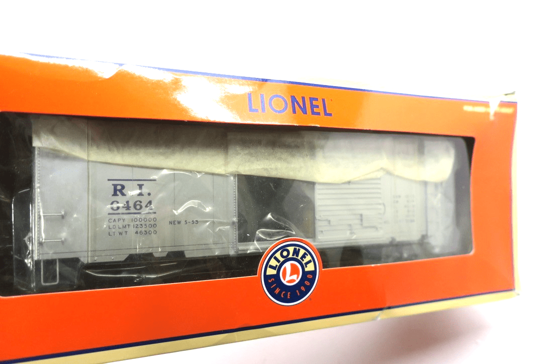 LIONEL 6-27293 O Scale ROCK ISLAND BOXCAR R.I. 6464 Route Of The Rockets - WISE GUYS HOBBIES LLC