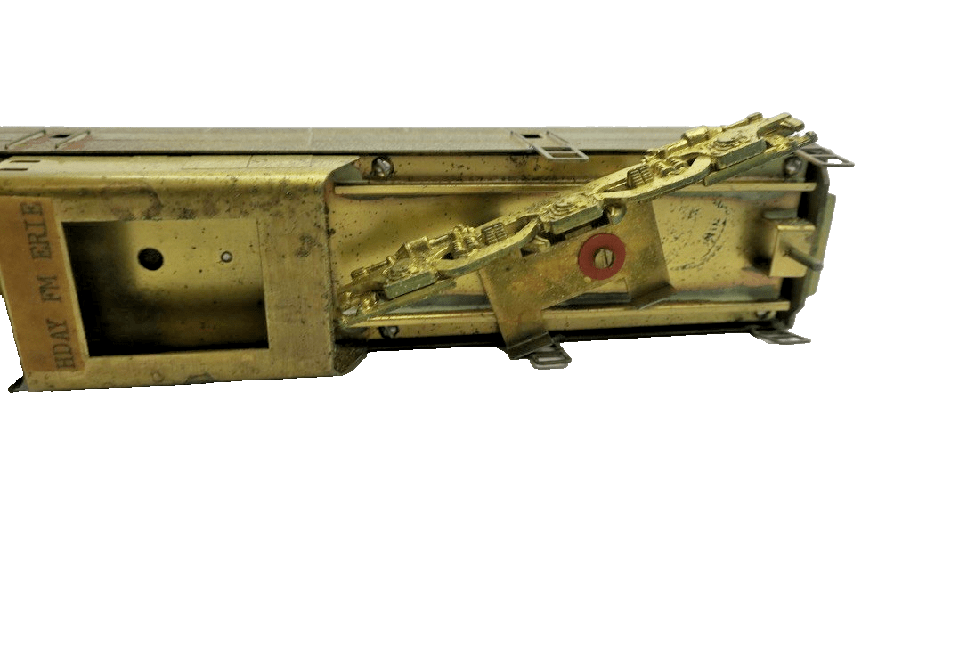Red ball Ho Brass Fairbanks Morse 2000 HP 12 Wheel Diesel B unit Brass Unpainted - WISE GUYS HOBBIES LLC