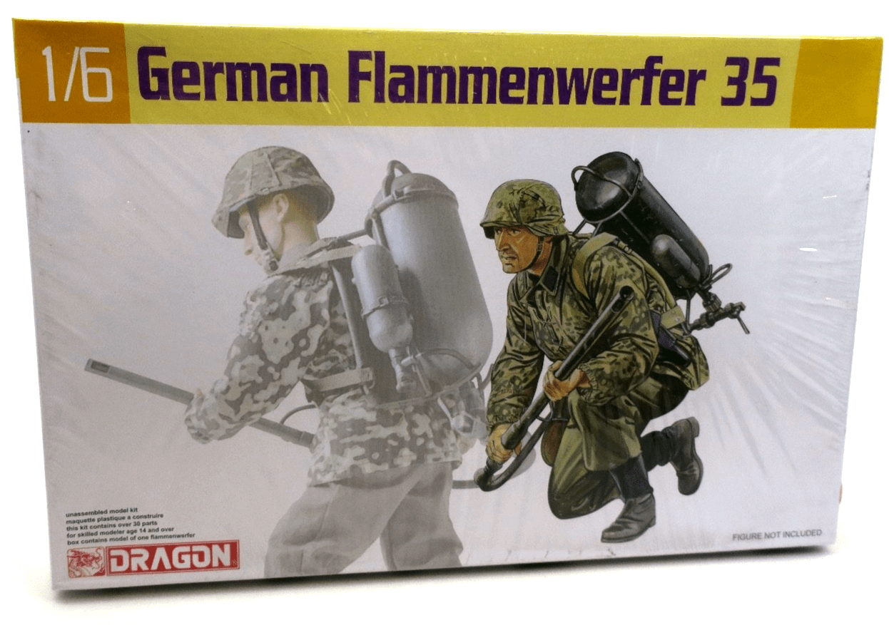 Dragon 1/6 German Flammenwerfer 35 Model Kit 75036 - WISE GUYS HOBBIES LLC