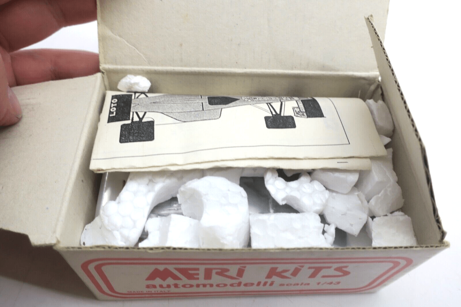 Meri Kit Ligier JS33B F1 GP Monaco 1990 White Metal 1/43 Resin Model Kit MK166 - WISE GUYS HOBBIES LLC