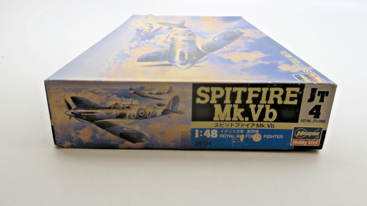 Hasegawa 1/48 Spitfire Mk.Vb Model Kit 9104 - WISE GUYS HOBBIES LLC