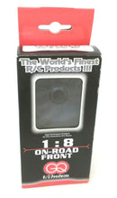 GQ RC PRODUCTS 1:8 ONROAD STANDARD FRONT SHORE:35 BLACK "HARD" CRC JACO